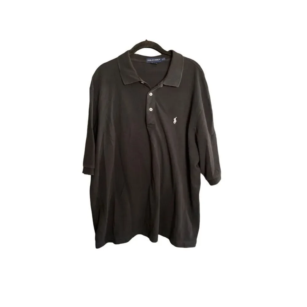 Ralph. Lauren men’s polo golf black polo shirt size XXL ￼